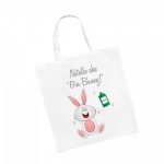 Personalised Gin Bunny (Not Gym Bunny!) Shopping Tote Bag